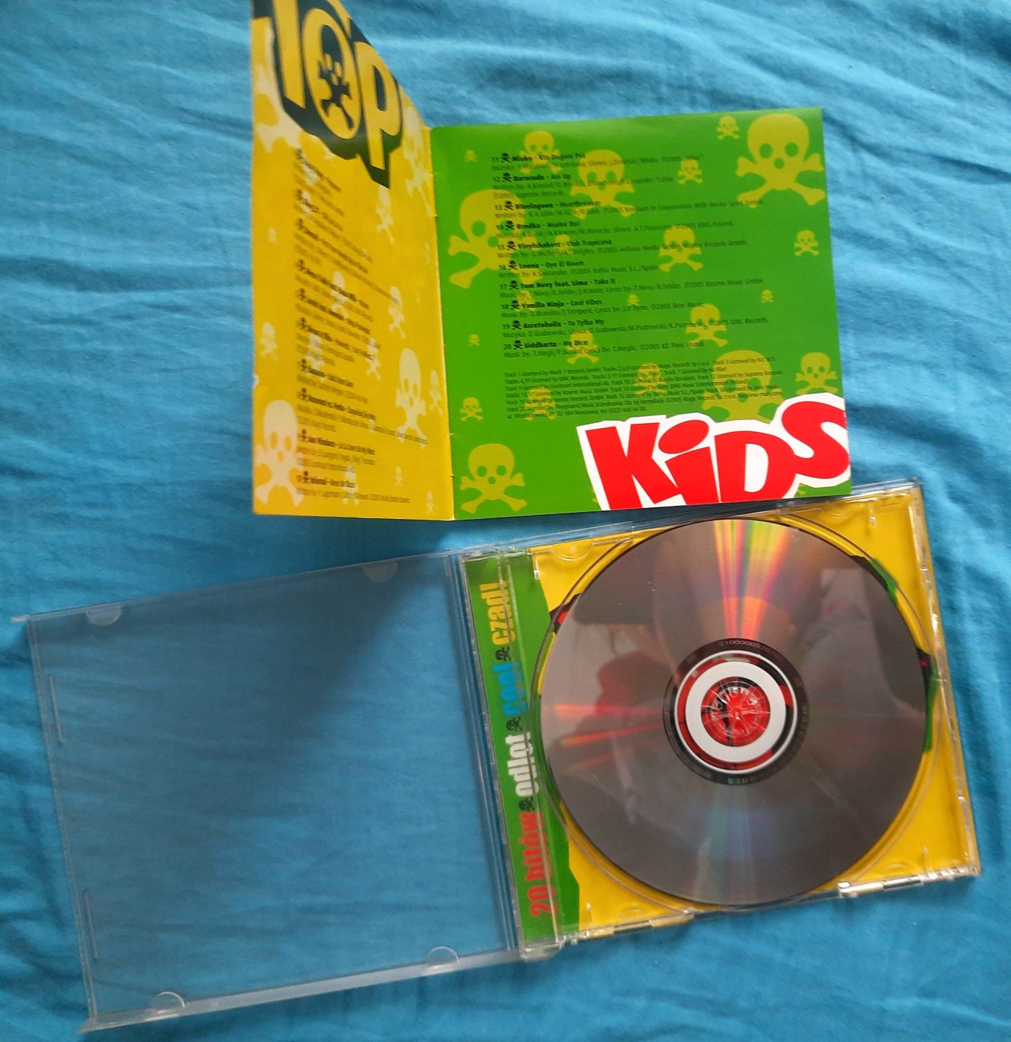 Płyta cd składanka pop top kids 5