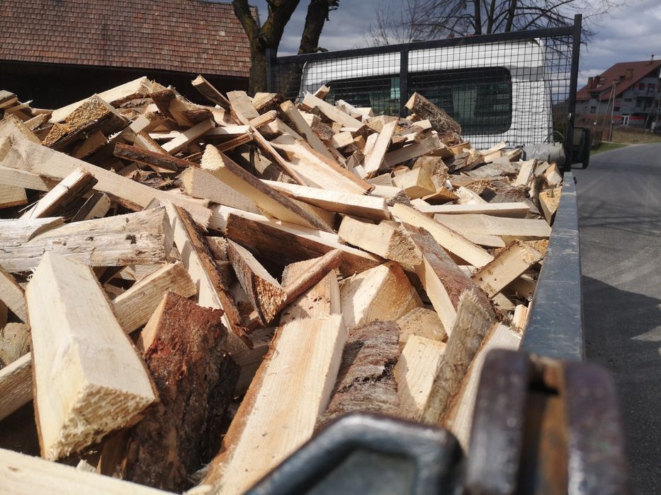 Drewno Opałowe Iglaste OKRAJKI Zrzynki Rozpałka