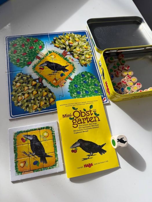 Міні версія гри фруктового саду від Haba