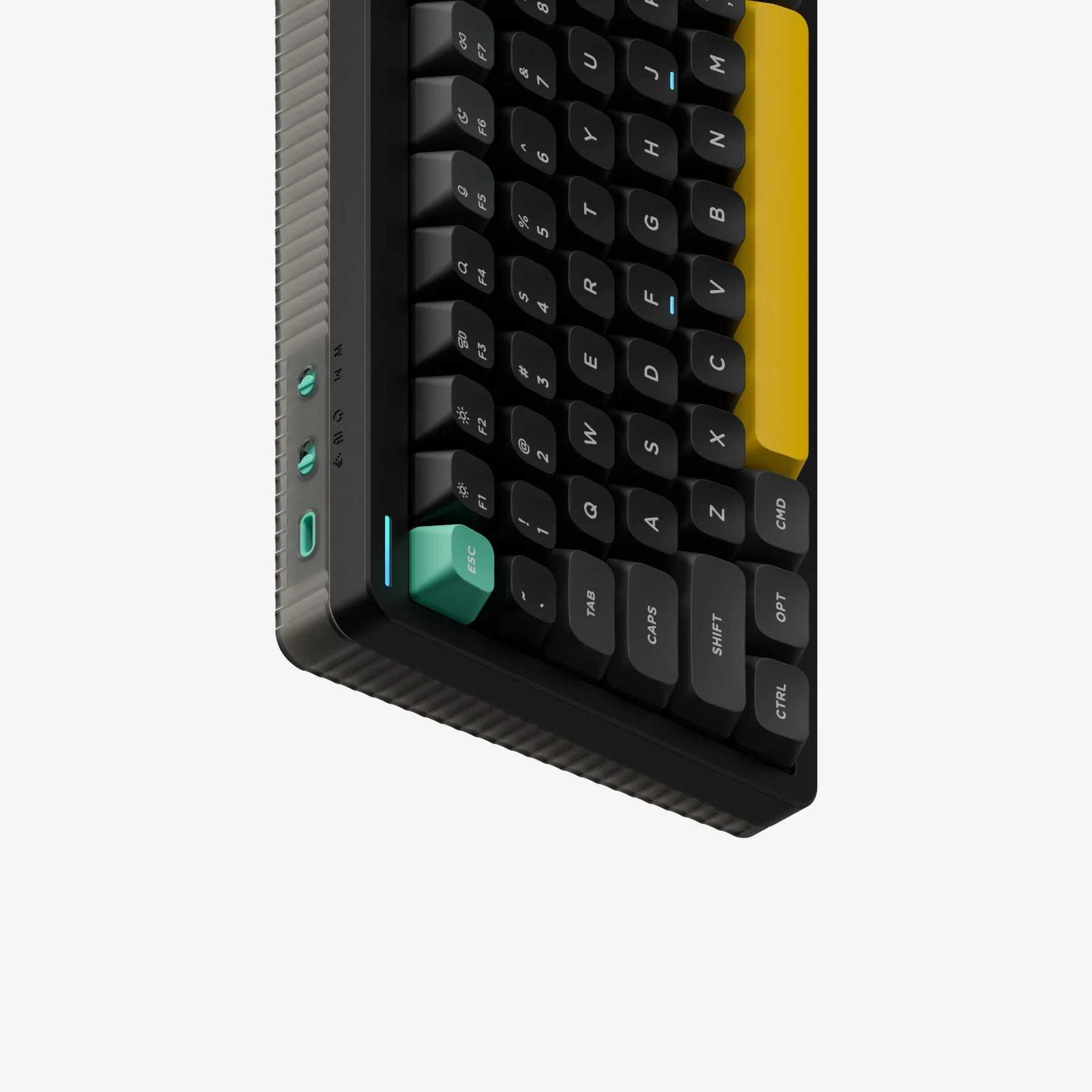 Механическая клавиатура NuPhy Halo75 V2 Black, Raspberry (46gf)