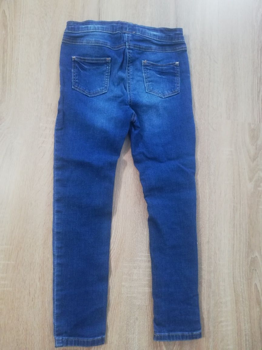 Leginsy jeansowe next r. 116