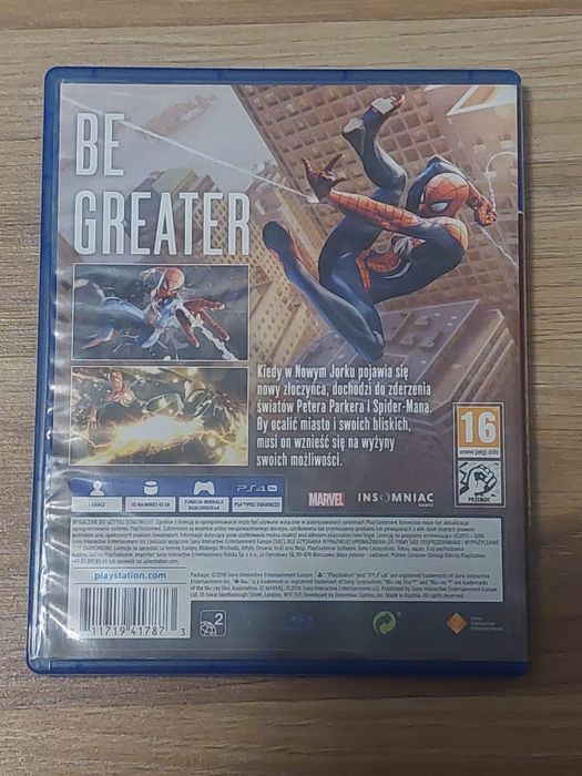Spider Man na ps4 po Polsku