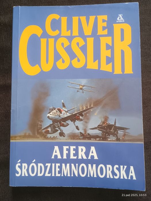 Afera Śródziemnomorska Clive Cussler