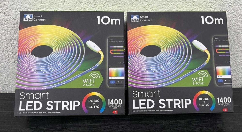 2 x Taśma XXL LED LSC Smart Connect 10m, PRODUKT NOWY