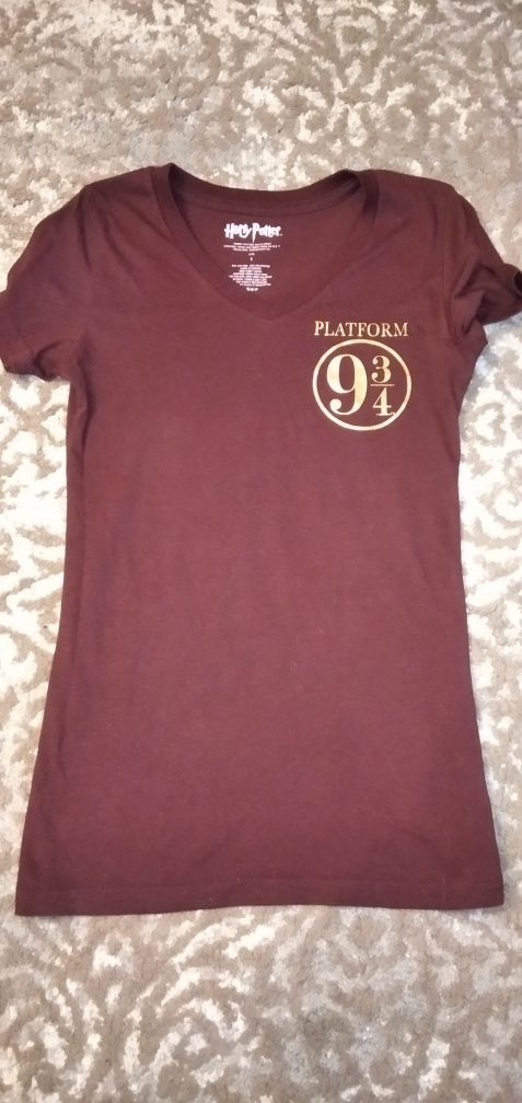 Koszulka Harry Potter z logo Platform 9 i 3/4