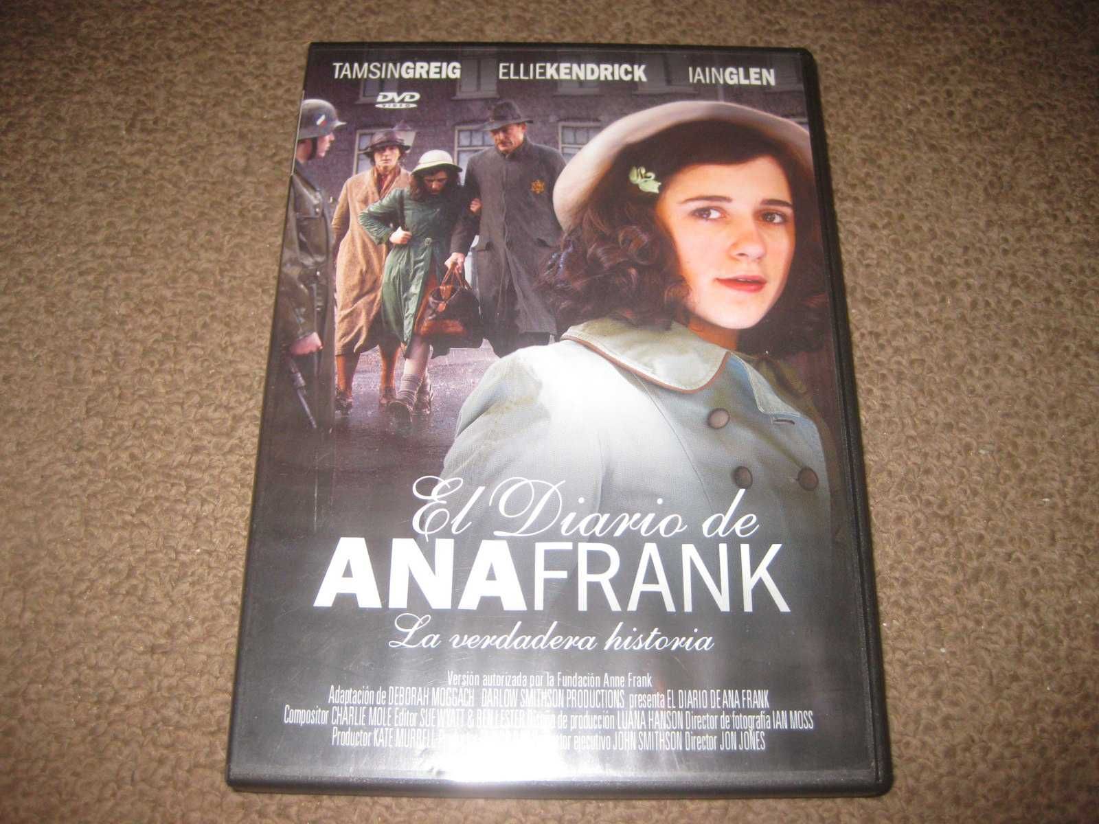 DVD "O Diário de Anne Frank" com Ellie Kendrick/Raríssimo!