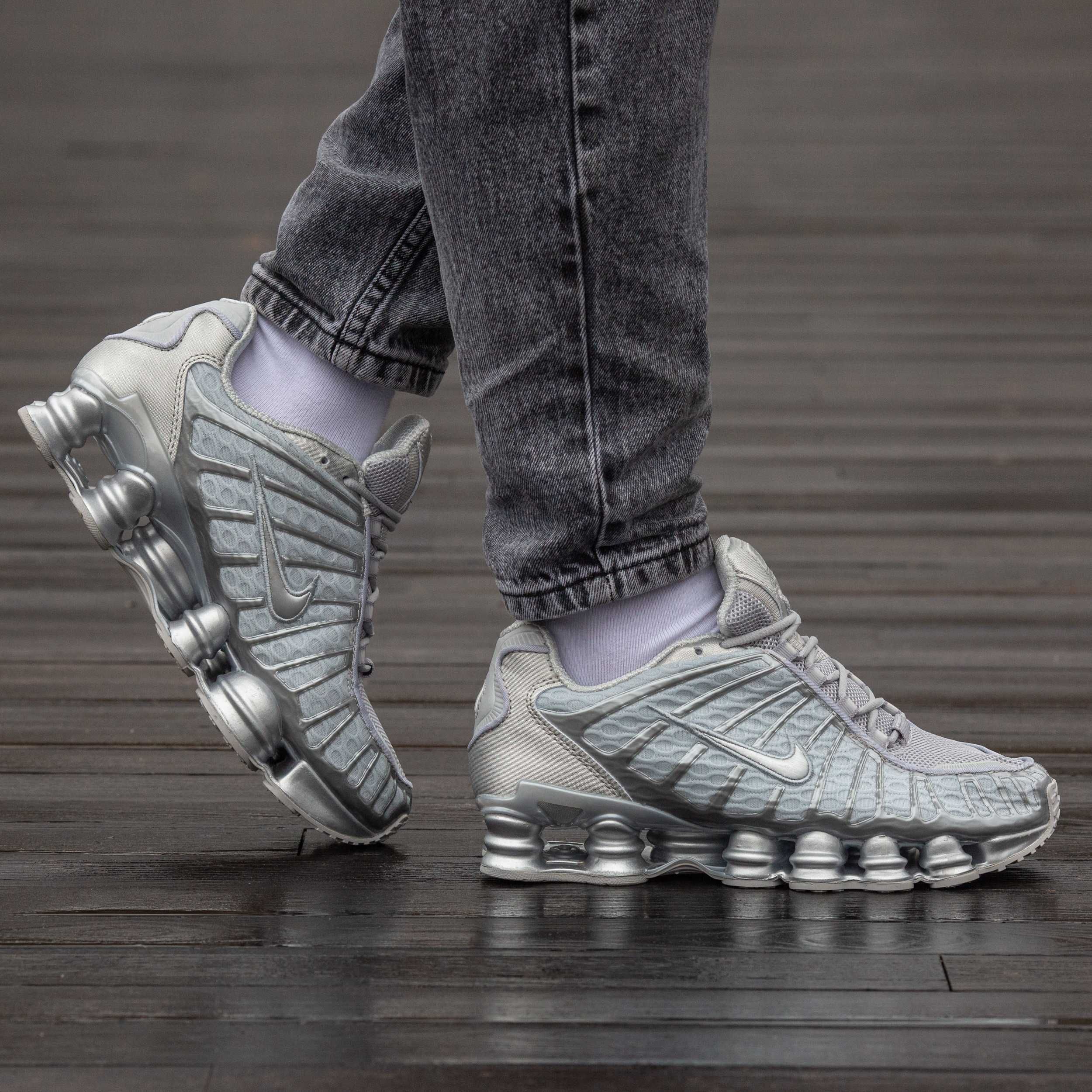 Кросівки Nike Shox TL Dark Silver premium
