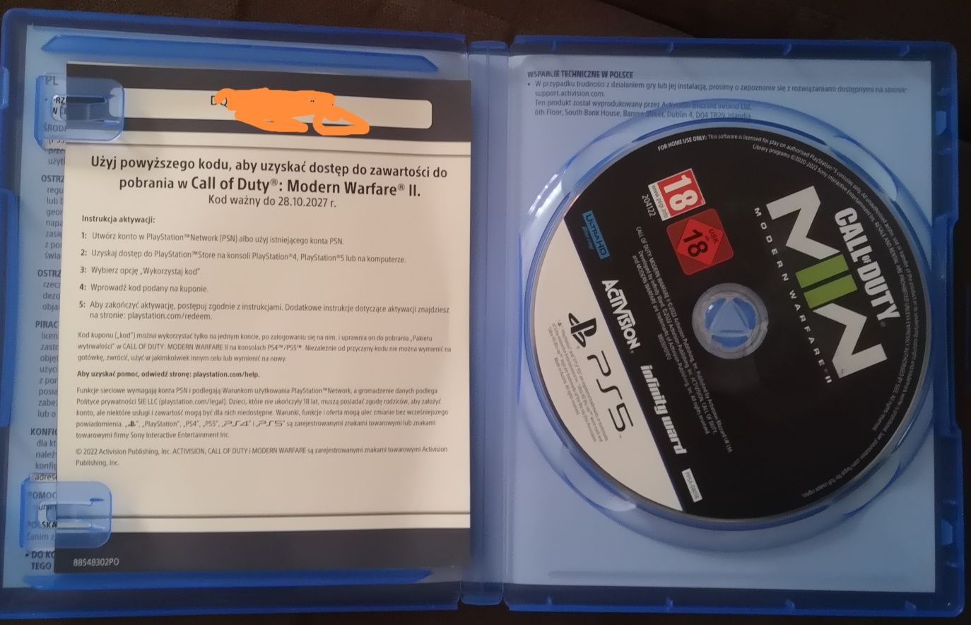 Call of duty modern warfare 2 PS5
