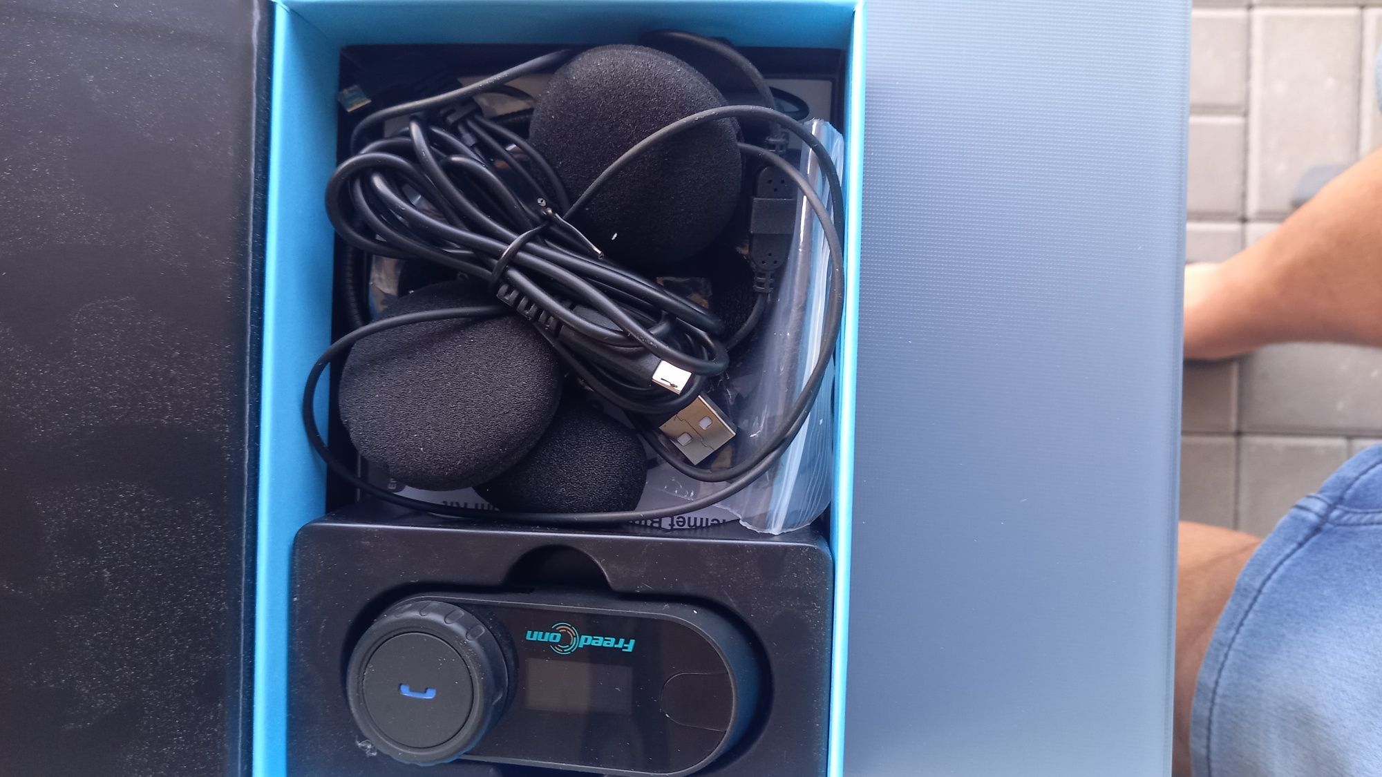 Intercom motocyklowy  Freed Conn 2 sztuki