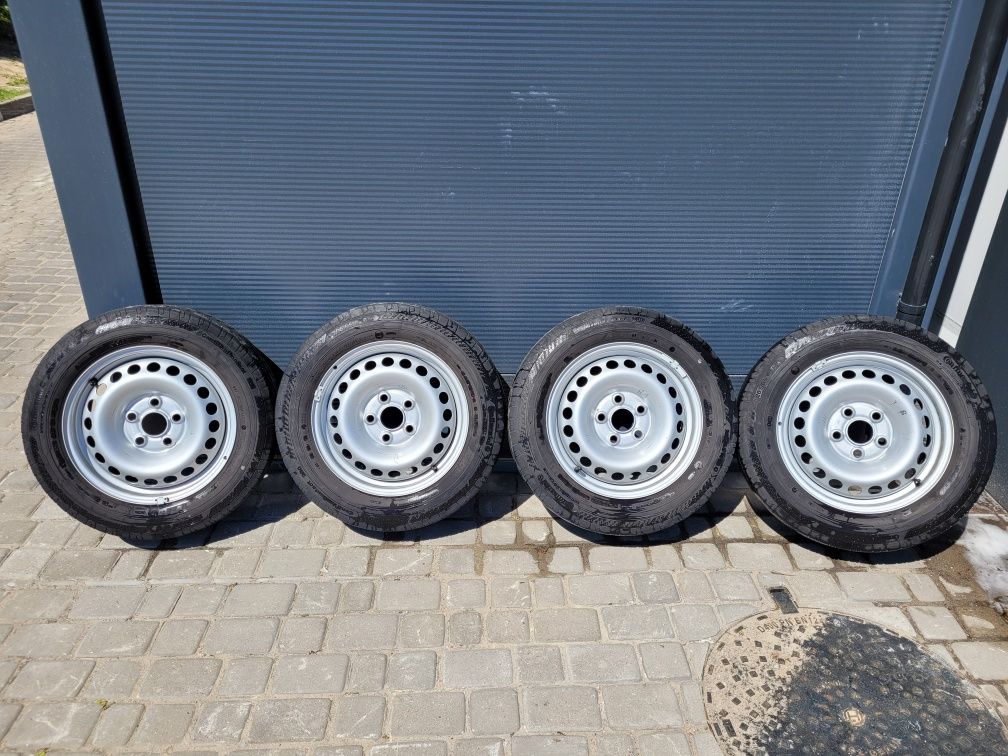 Koła Felgi 4×Vw Transporter T5 T6 + opony letnie 205/65R 16C