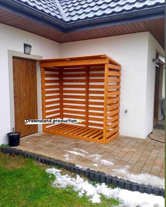 Wyprzedaż.Drewutnia Sosnowa. Producent!!! Montaż GRATIS, Transport