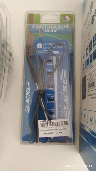 NOVA e Selada Electrificação de Vedação Completa 250m