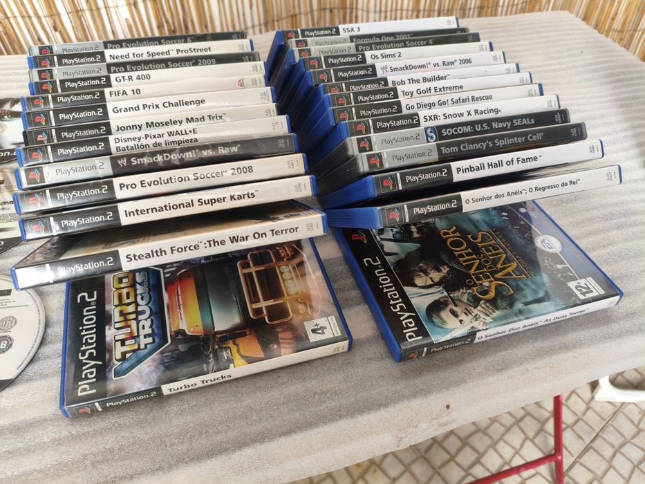 Conjunto de 33 jogos para Sony PlayStation 2 Ps2