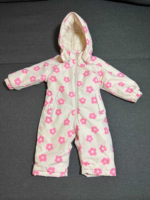 Зимовий комбінезон для дівчинки 12 місяців