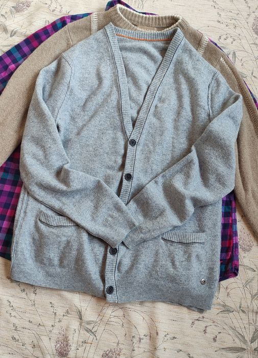 Вовняний светр джемпер hugo boss