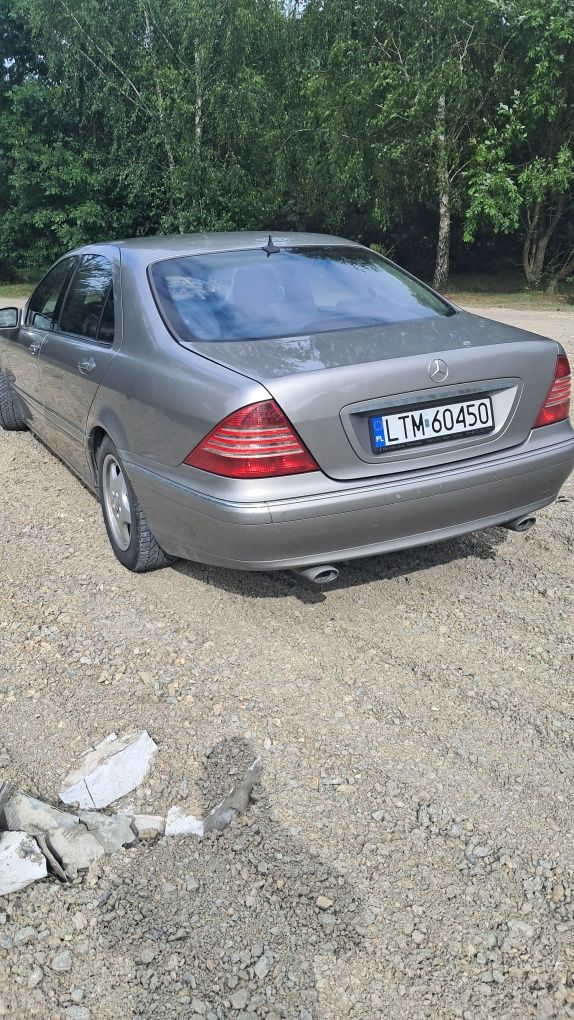 Mercedes S clasa v8 400 w220spalanie 8-12 320tyskm 2003r