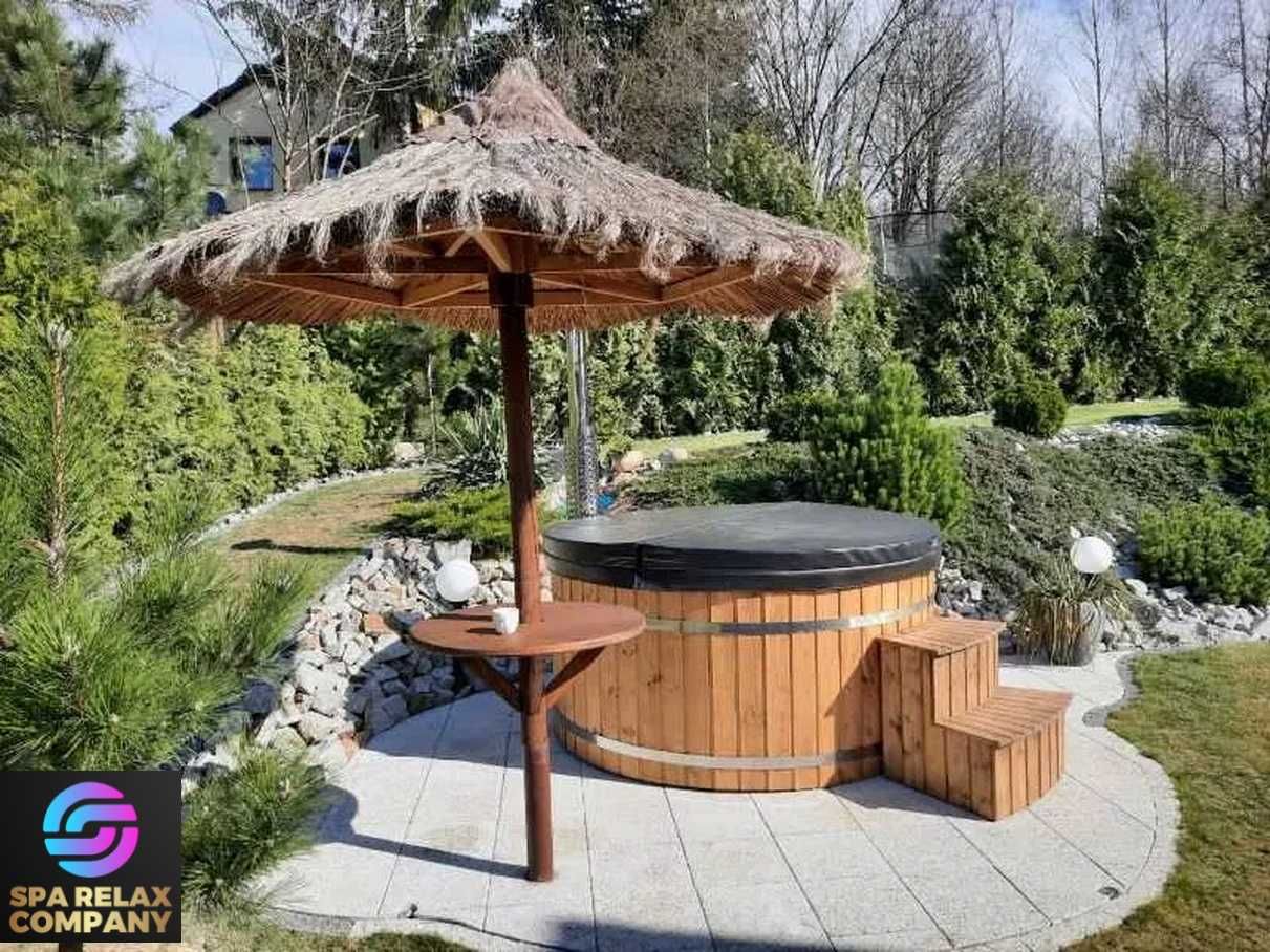 Виробництво чанів джакузі. Купіль з підігрівом Мобільна лазня