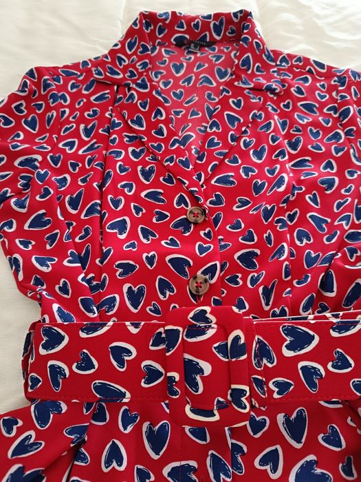 Vendo vestido midi, tamanho S, Cortefiel