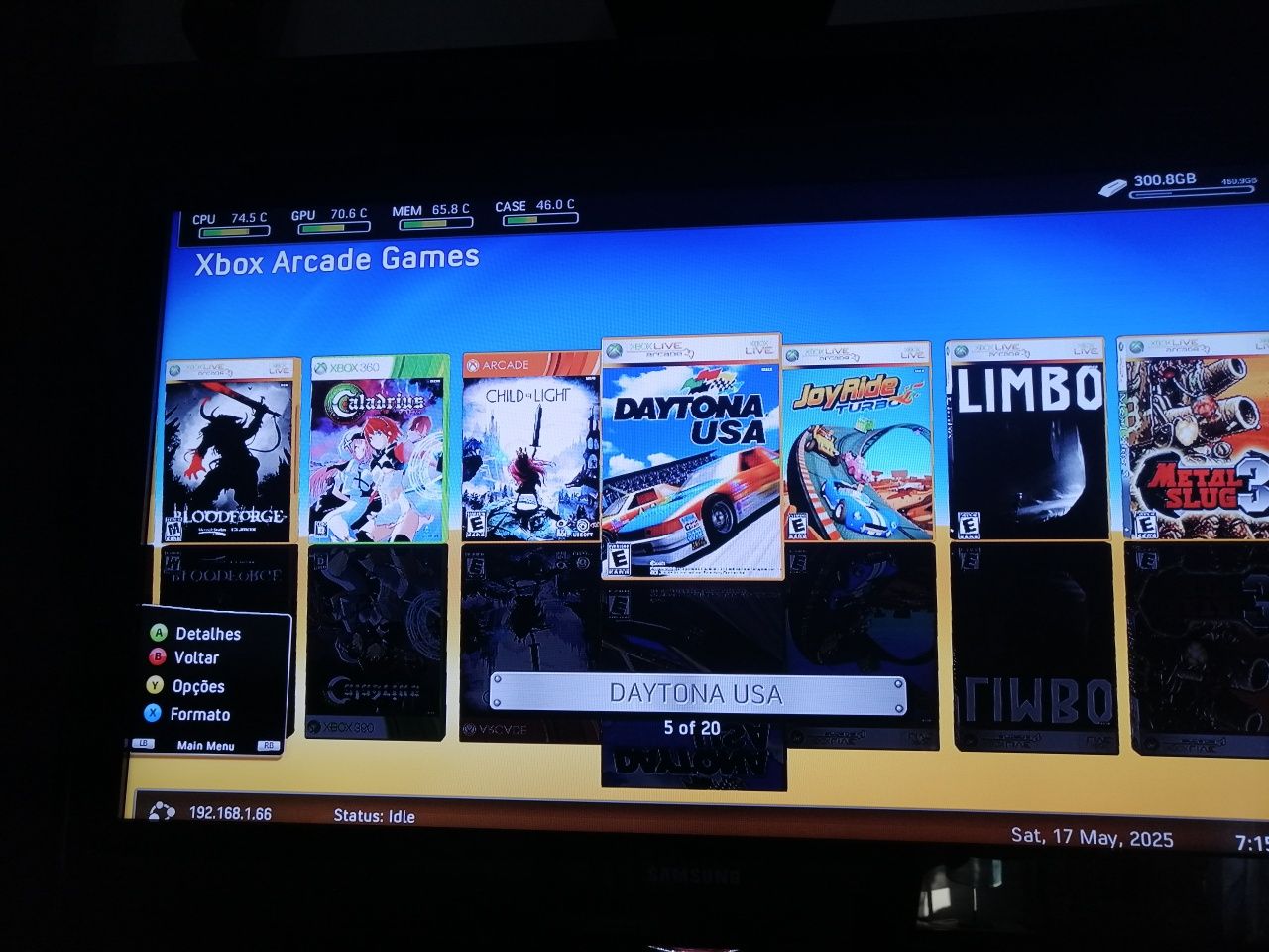 Xbox 360 RGH 3 instalado