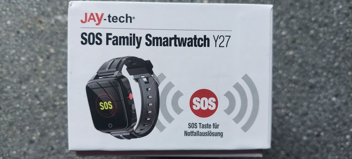 Nowy smartwatch 4g sim y27 tech sos family GPS tracking.