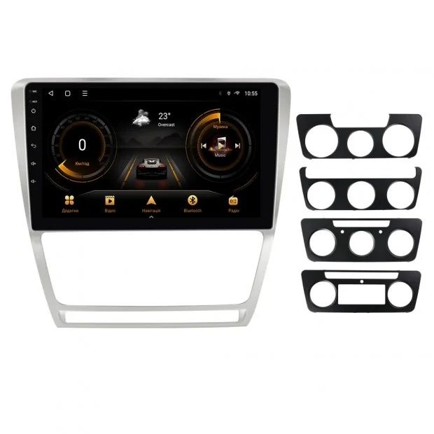 Магнітола Skoda A5, android 2/32, 4/64 carplay 4G