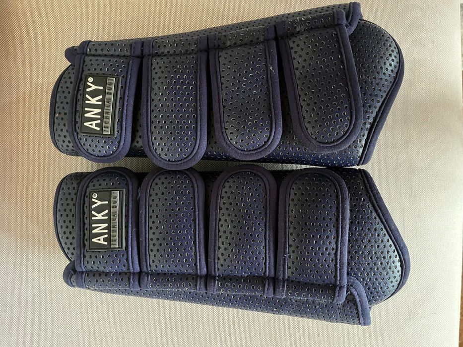 Ochraniacze ujeżdżeniowe Anky Climatrole rozm. L granatowe