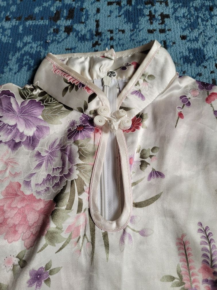 Chińskie kimono- sukienka dla dziewczynki 3-5 lat