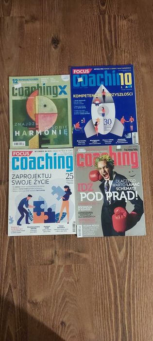 Coaching magazyn psychologiczny 4 szt