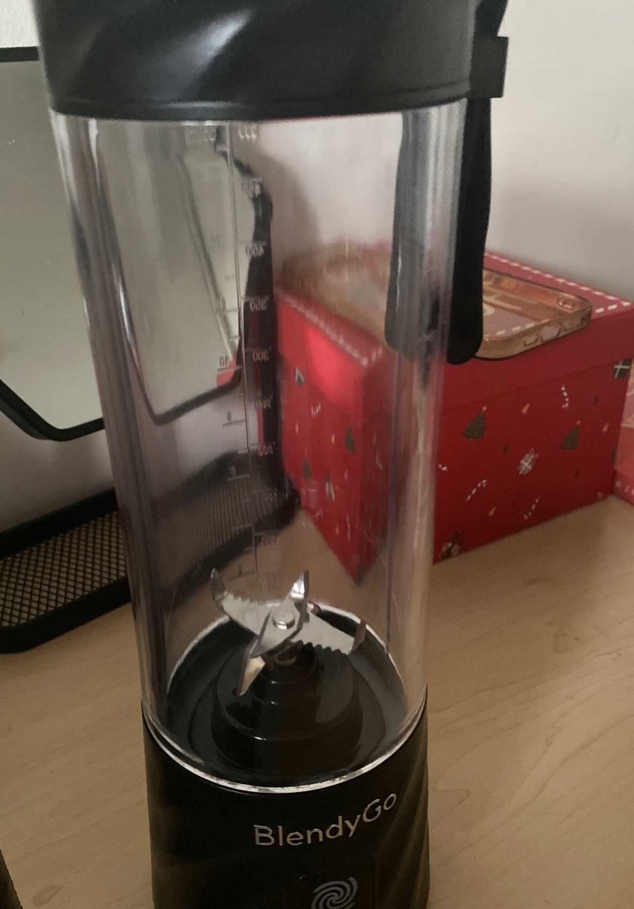 NOWY Blender Kielichowy BlendyGo 3 Bezprzewodowy 0,55L Czarny