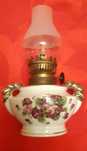 Lamparinas miniatura em porcelana