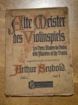 Zapis nutowy skrzypce Arthur Seybold Lipsk