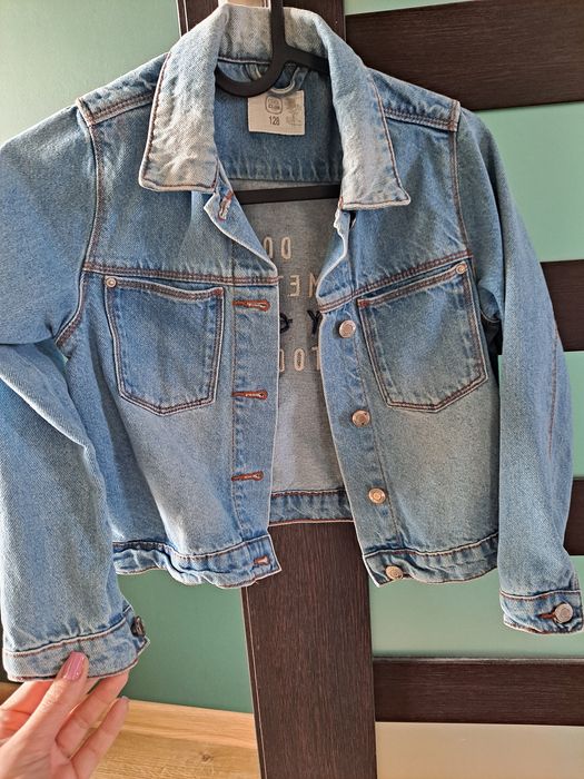 Kurtka jeansowa 128