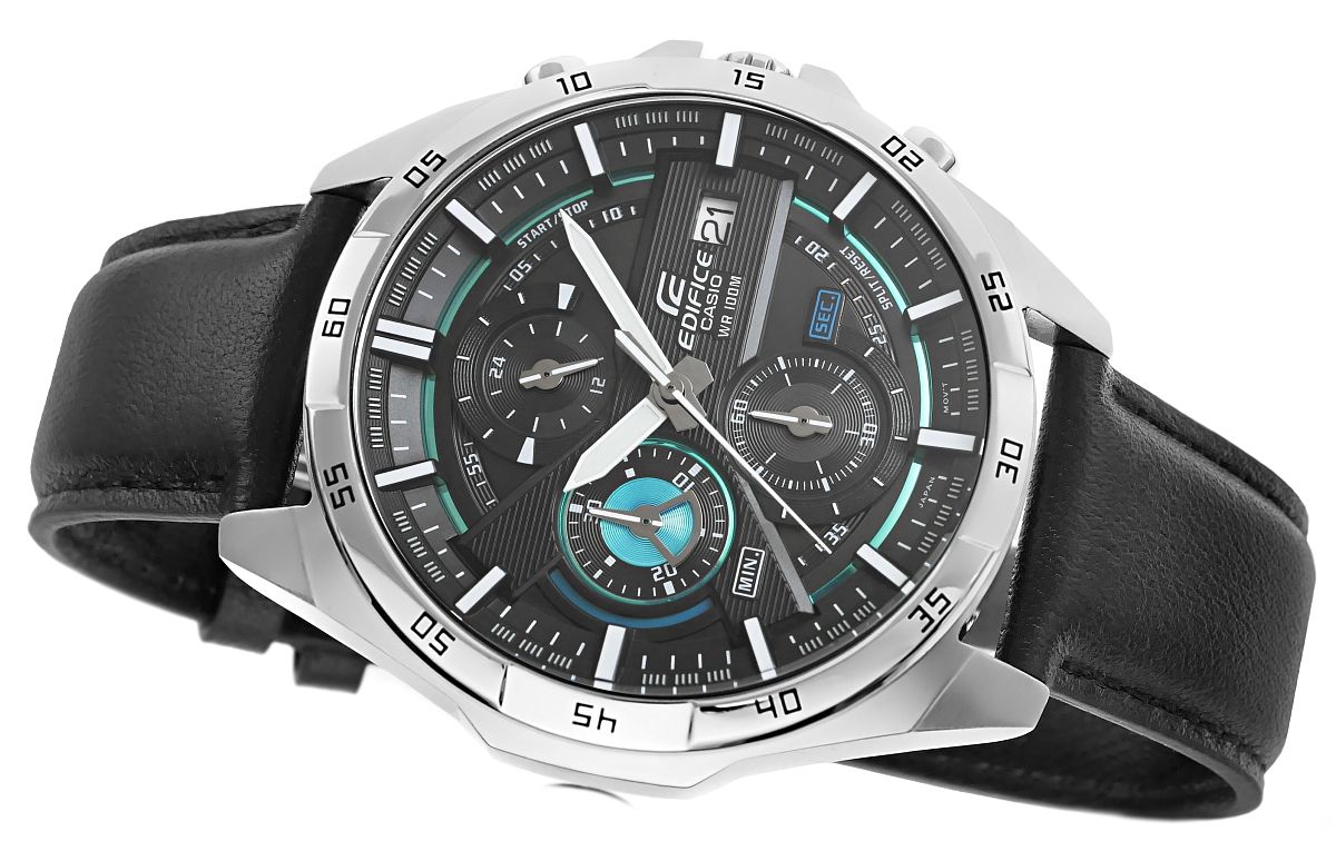 zegarek męski casio edifice efr-556l-1avuef 10 bar + box