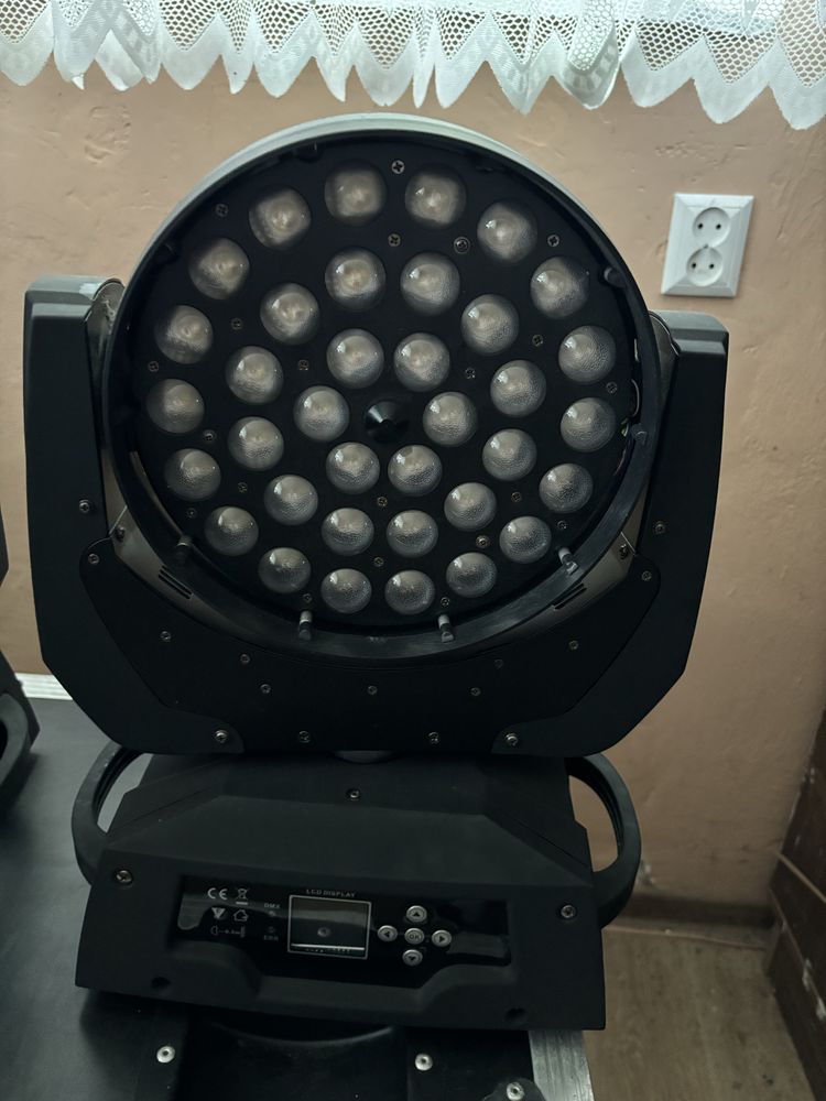 Glowy ruchome Wash 36x10 Zoom Ring