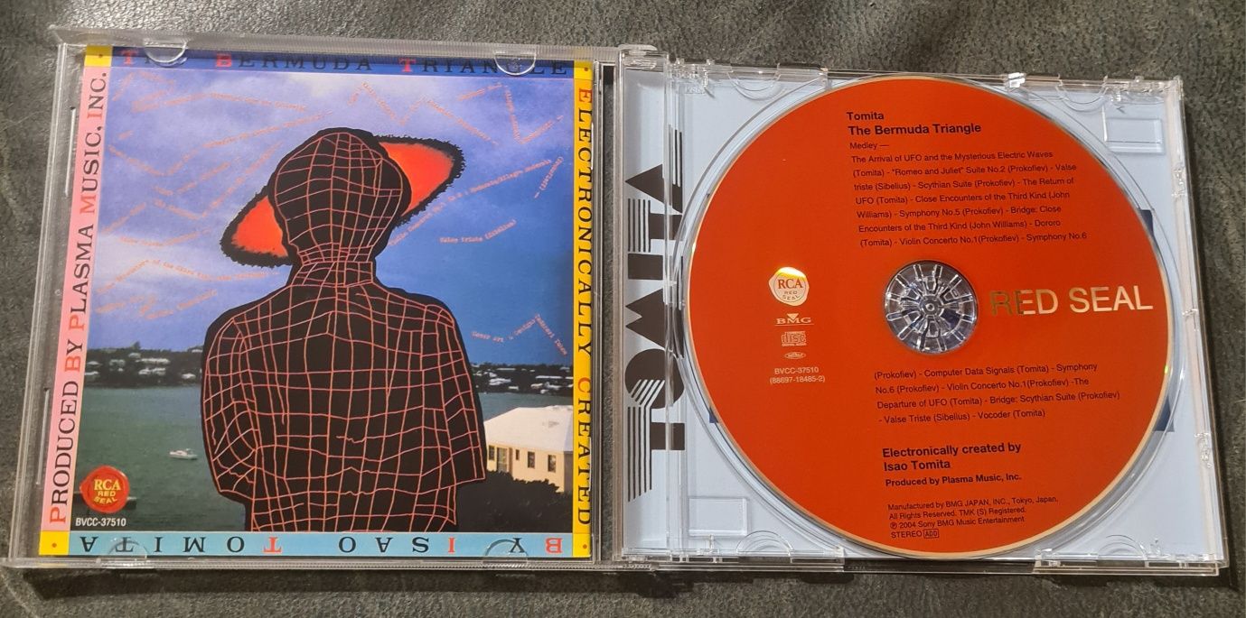 Isao Tomita  - The Bermuda Triangle  - wydanie japońskie