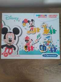 Puzzle pierwsze 2+ myszka miki myszka minnie disney clementoni