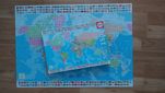 Puzzle 1500 peças- Mapa Mundo
