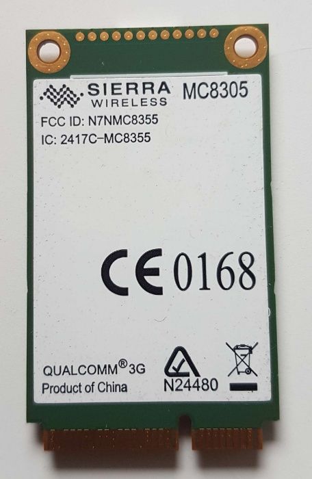 Modem Karta wiFi WWAN SIERRA MC8305 mini PCI-e 3G