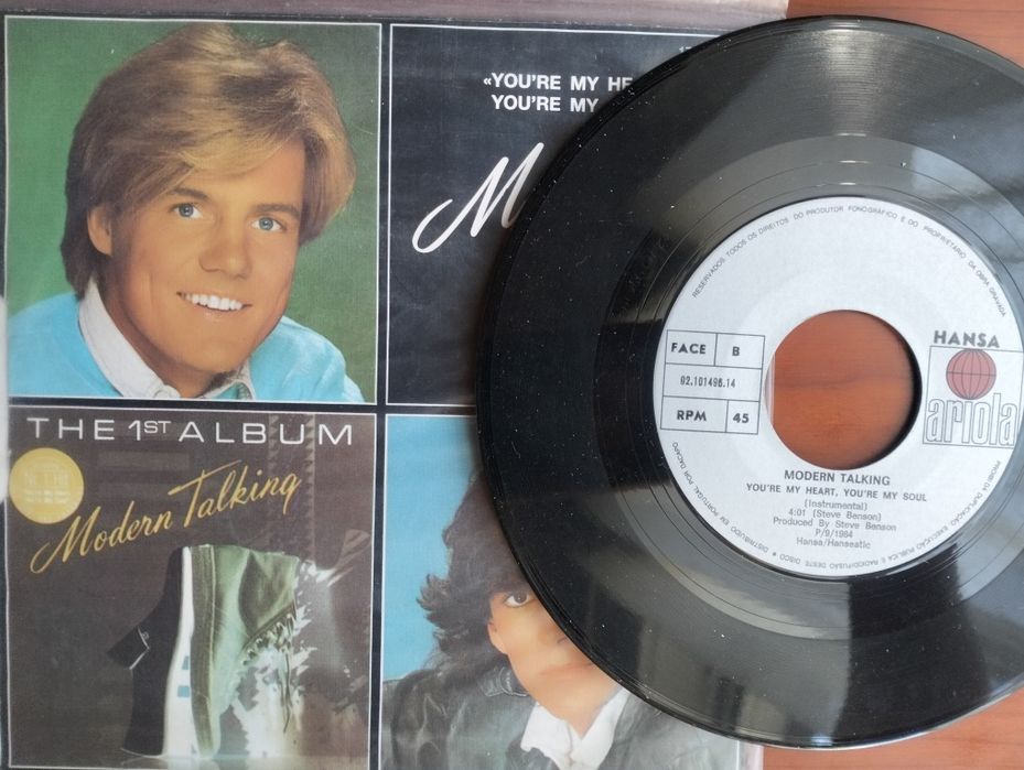 Disco de vinil single Modern Talking