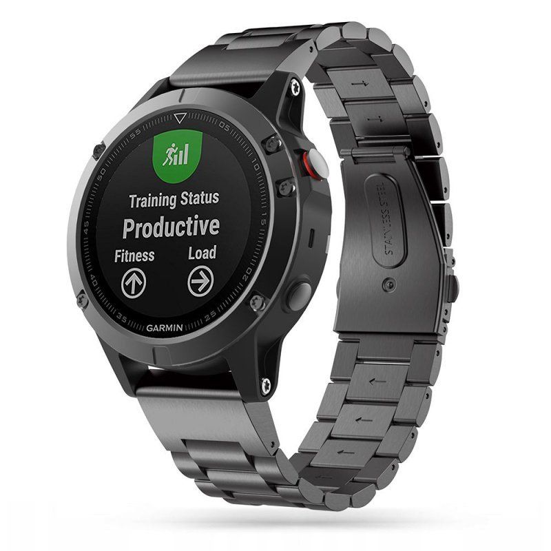 Tech-Protect Stainless Garmin Fenix 3 /5X/3Hr/5X Plus/6X/6X Pro/ Black