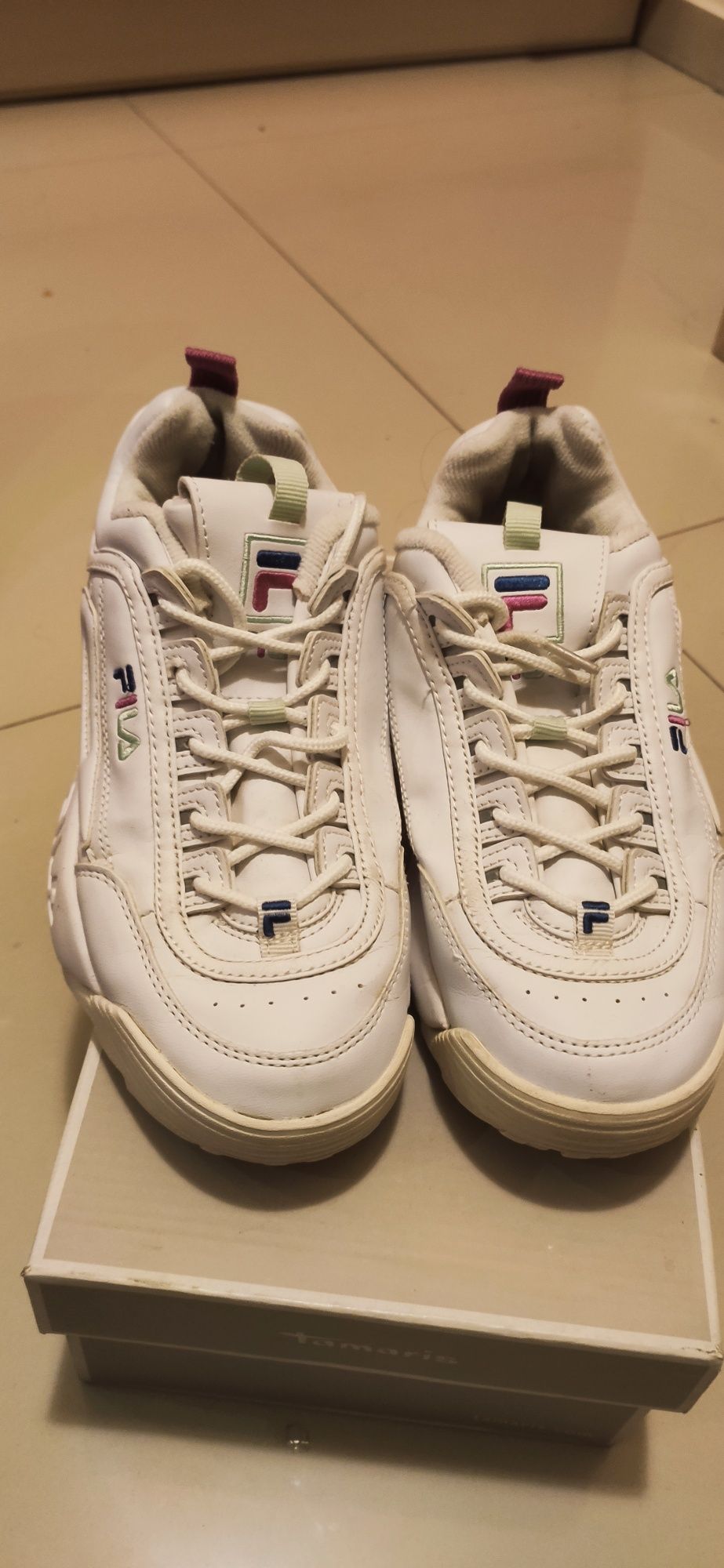 Buty na wysokiej podeszwie Fila Disruptor 37.5