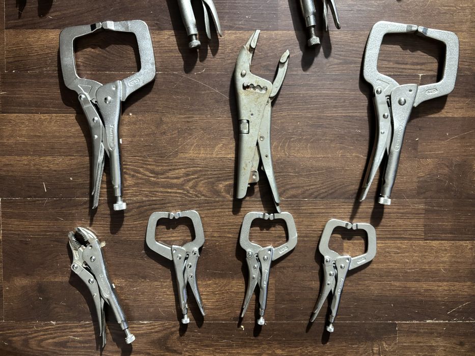 Szczypce zaciskowe różne