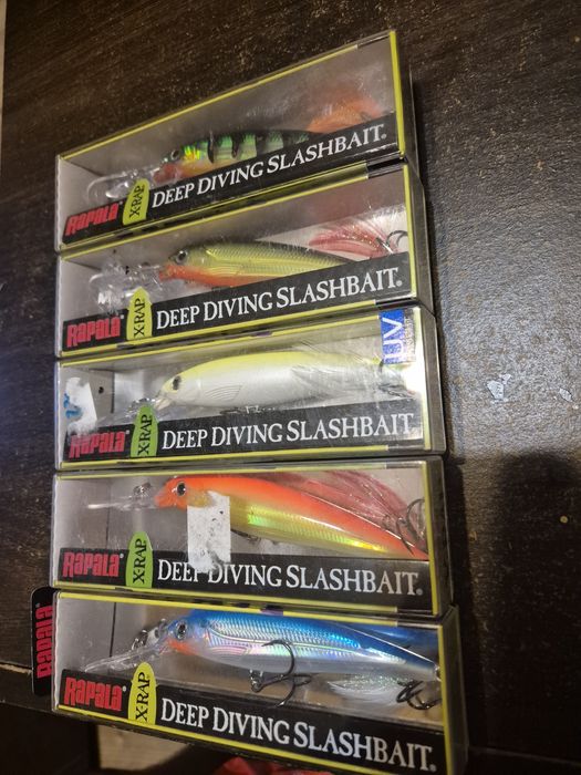 Rapala x rap deep 10. Wobler woblery salmo ld przynęta przynęty