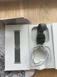 Apple Watch Ultra 49mm Titanium, Green Alpine Loop M