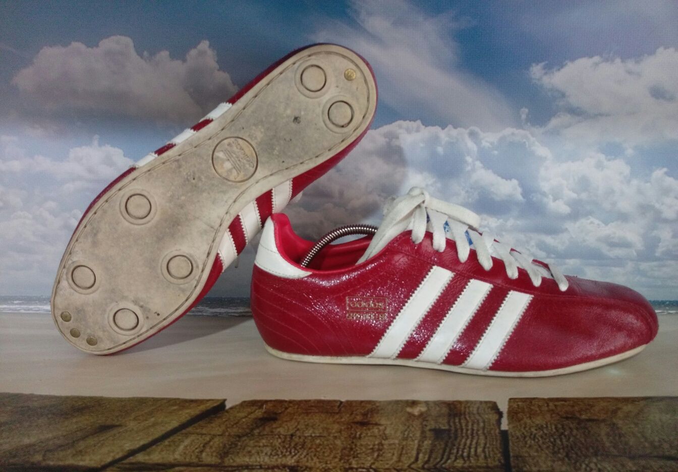 Оригінал Adidas Gerd Muller шкіряні футзалки кросівки