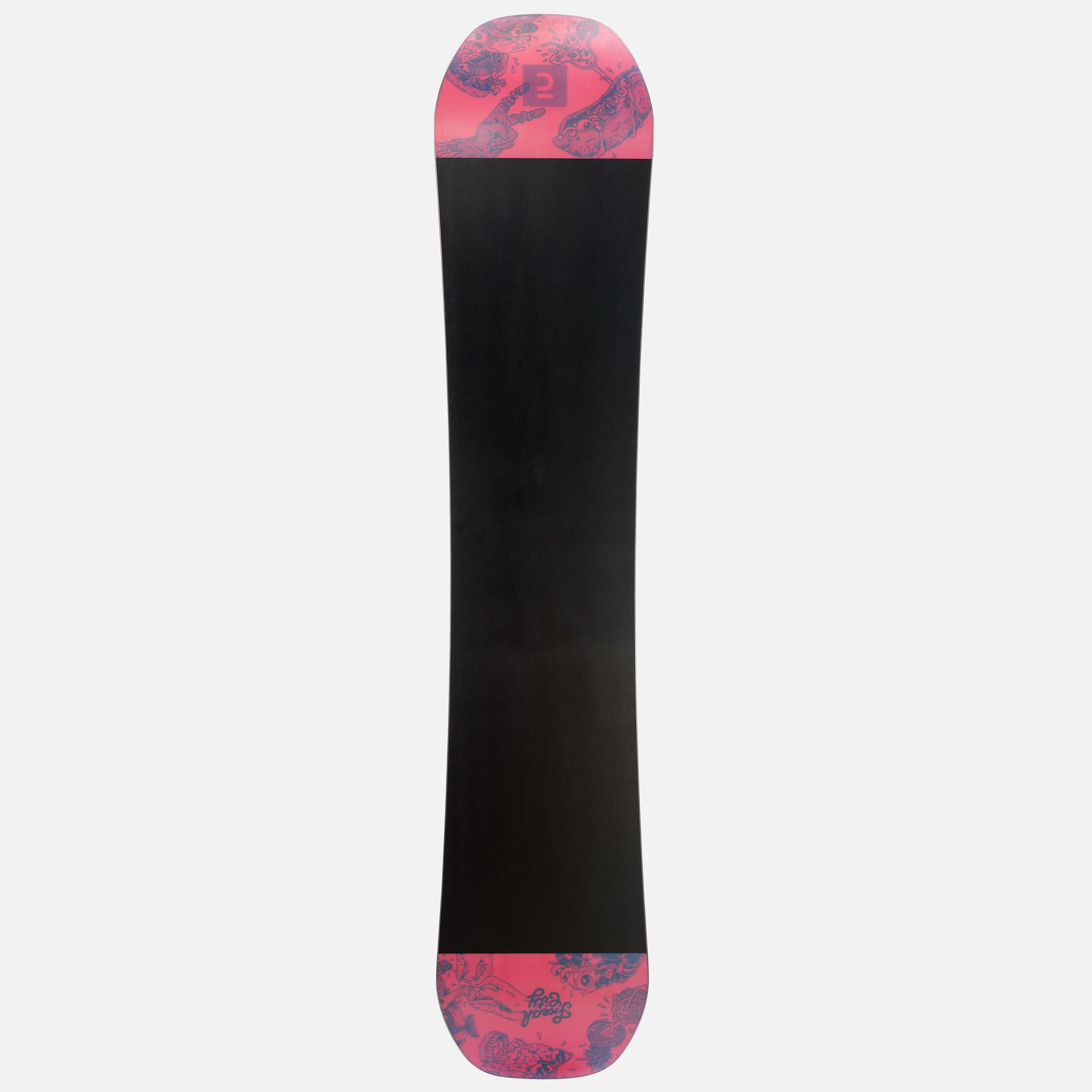 Prancha de Snowboard All Mountain/Freestyle Homem e Mulher