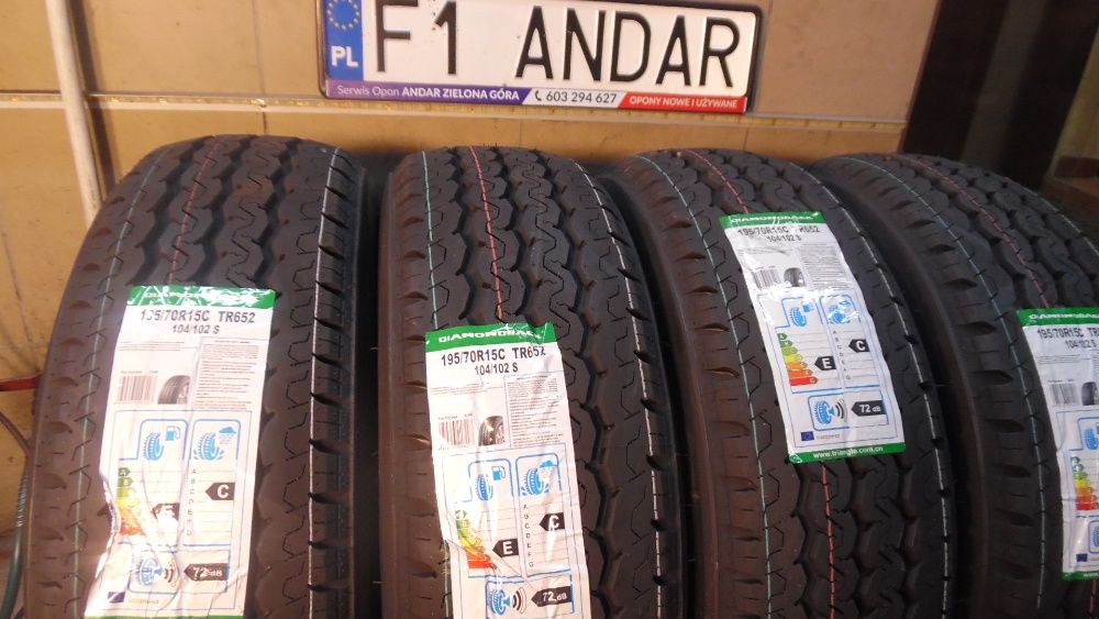 Tanie Nowe 195/70R15C DIAMONBACK TR652 -BUS , Opony Letnie , ANDAR