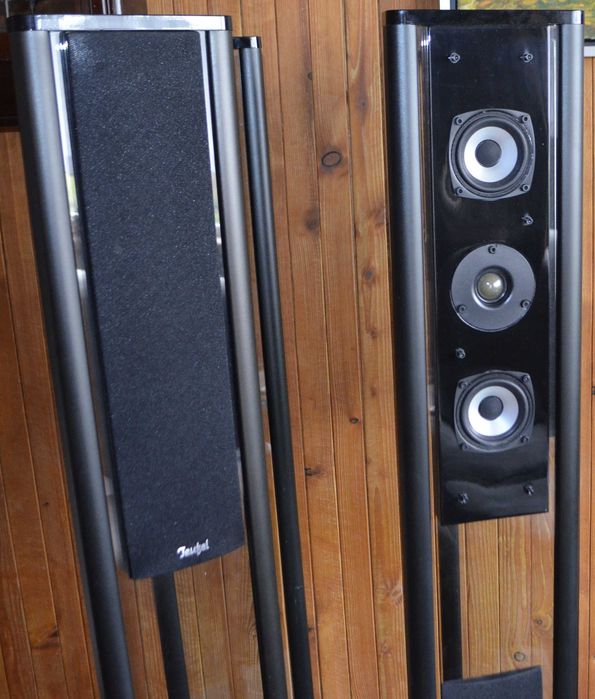 Super Design TEUFEL  MO 6 FR Kolumny głośniki  130watt szkło/aluminium