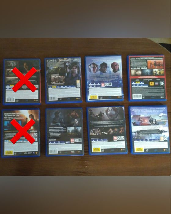 Комплект дисків для Sony PlayStation 4