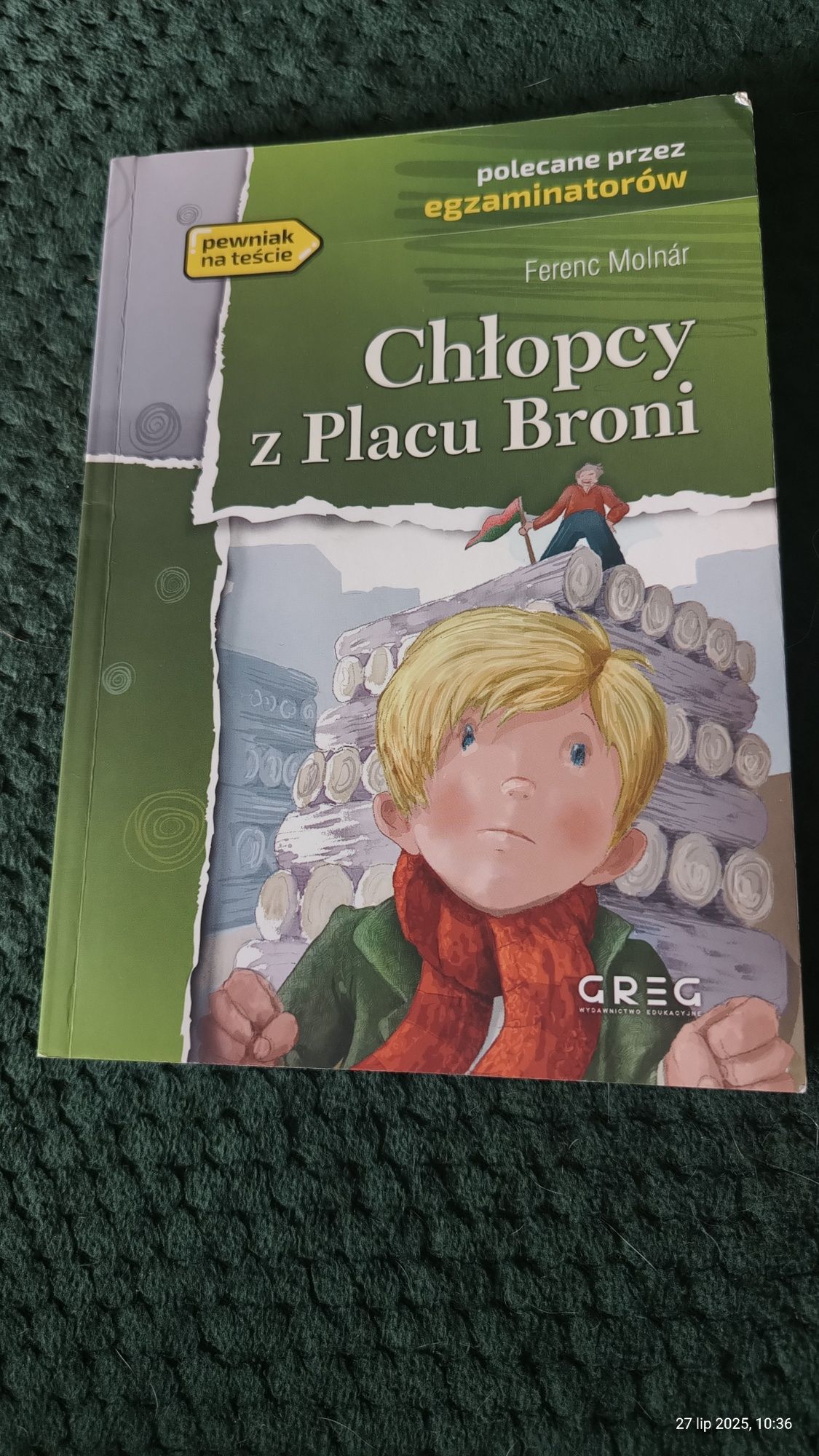 Chłopcy z placu broni Ferenc Molnar z opracowaniem